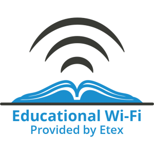 Educational Wi-Fi Provided By Etex Logo