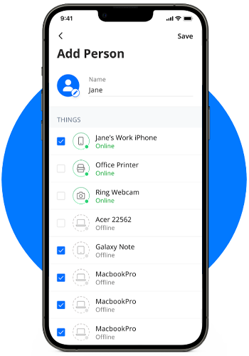 ETEX Internet Manager App's User Management Page